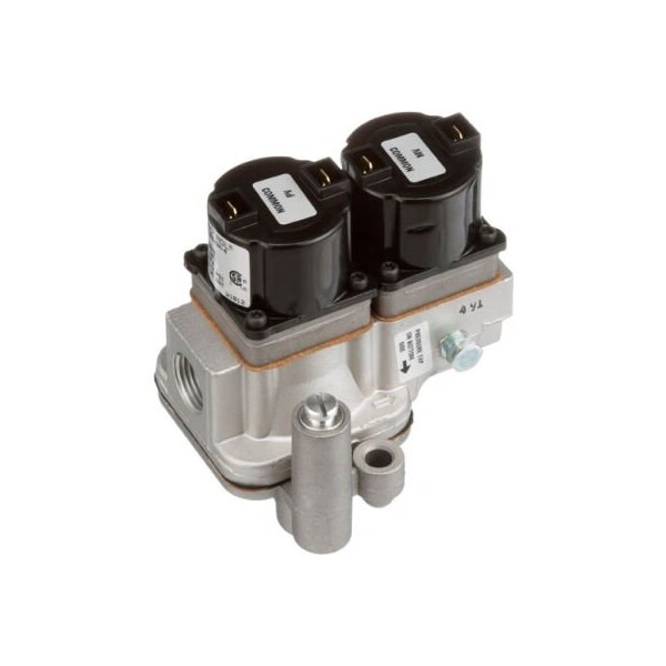 Allpoints 54-1116 1/2" NPT x 1/2" NPT Natural Gas Solenoid Valve - 25V